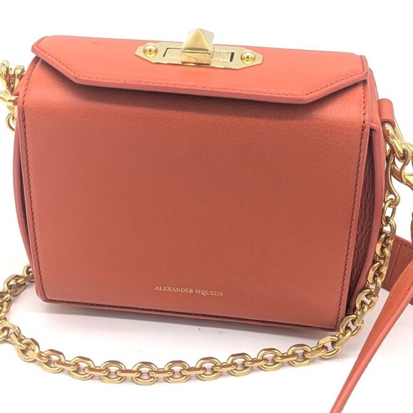 SOLD - Alexander McQueen Box Bag 16 - Picture 2 of 9